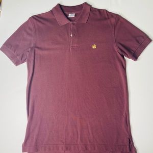 Brooks Brothers Polo, Medium, Slim Fit, Brown